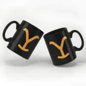 Yellowstone Mugg - Y - för  svart