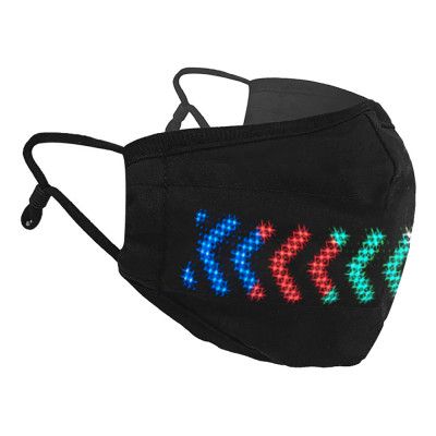 LED Bluetooth Munskydd - One size