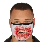 Munskydd Blodig Mun - One size