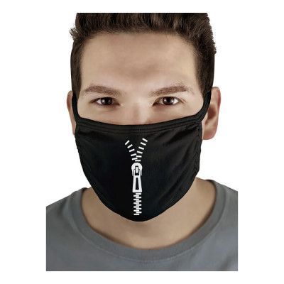 Zip-Up Munskydd - One size