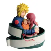 Minato, Naruto & Kushina figure 13cm