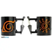 Mug Naruto Shippuden Kunai Konoha 3D 460ml