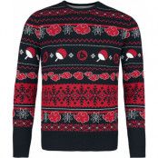 Naruto - Anime Christmas jumper - Akatsuki And Uchiha Family - S M - för Herr - flerfärgad