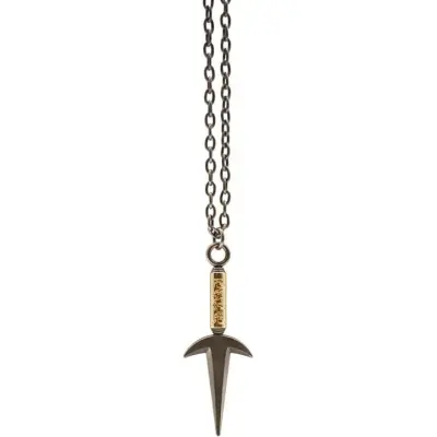 Naruto - Anime Halsband - Minatos's Kunai - för Dam - silverfärgad