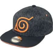 Naruto - Anime Keps - Shippuden - Badge - för  svart
