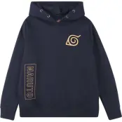 Naruto - Anime Luvtröja - Barn - Naruto Uzumaki - 128 140 - för barn - marinblå