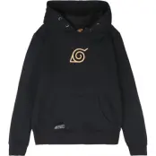 Naruto - Anime Luvtröja - Barn - Naruto Uzumaki - Number 09 - 128 - för barn - svart