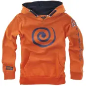 Naruto - Anime Luvtröja - Barn - Sign - 116 164 - för barn - orange