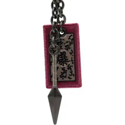 Naruto - Anime Nyckelring - Kunai & Explosive Tag - för  flerfärgad