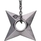 Naruto - Anime Nyckelring - Shippuden - Shuriken Konoha - för None -