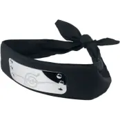 Naruto - Anime Pannband - Shippuden - Anti Konoha - för None - svart