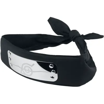 Naruto - Anime Pannband - Shippuden - Anti Konoha - för None - svart