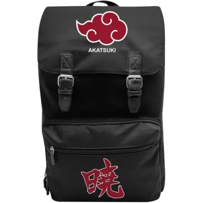Naruto - Anime Ryggsäck - Shippuden - Akatsuki - för  svart/röd
