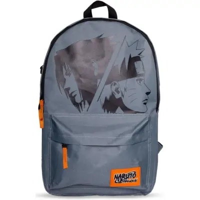 Naruto - Anime Ryggsäck - Shippuden - Duo - för  grå/svart