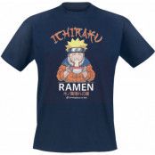 Naruto - Anime T-shirt - Barn - Ichiraku Ramen - 140 - för barn - marinblå