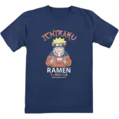Naruto - Anime T-shirt - Barn - Ichiraku Ramen - 140 - för barn - marinblå