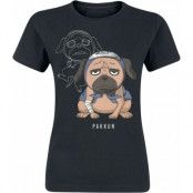 Naruto - Anime T-shirt - Pakkun - S - för Dam - svart