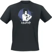 Naruto - Anime T-shirt - Sasuke - M L - för Herr - svart