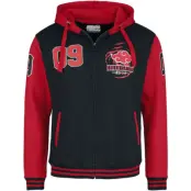 Naruto - Anime Varsity-jacka - Shippuden - Akatsuki 19 - S M - för Herr - svart/röd