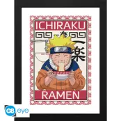 Naruto Framed print Ichiraku Ramen" (30x40)"