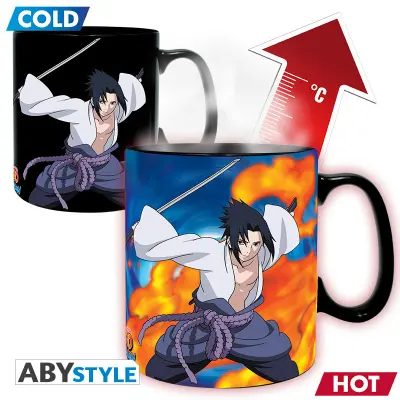 Naruto - Mug Heat Change - 460 ml- Naruto & Sasuke