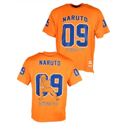 Naruto - Naruto Uzumaki - T-Shirt Sports Us Replica Unisex (L)