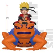 Naruto & Gamakishi - Light-Up Figure - 8 Inch