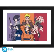 Naruto SHIPPUDEN Framed print Adults and children (30x40)