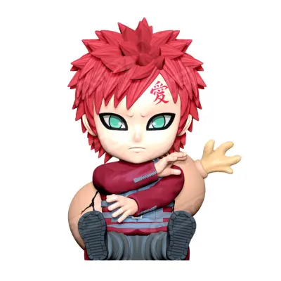 Naruto Shippuden Gaara money box figure 15cm