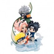 Naruto Shippuden - Gather Here, Team 7 - Statue Figunity 13Cm