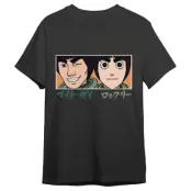 Naruto Shippuden Guy Sensei & Rock Lee Eyes adult t-shirt