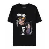 Naruto Shippuden - Naruto & Sasuke - Men's T-Shirt (M)