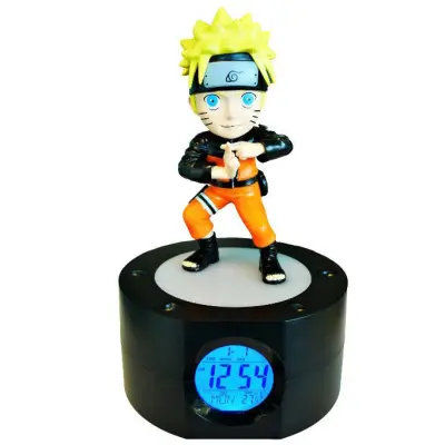 Naruto Shippuden Naruto Uzumaki alarm clock figure 20cm