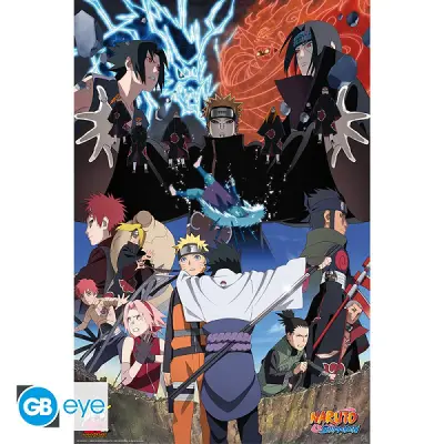 Naruto Shippuden - Poster Maxi 91.5x61cm - Rivals