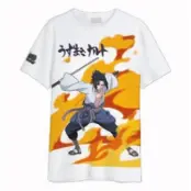 Naruto Shippuden - Sasuke Uchiwa - Oversize T-Shirt Men (L)