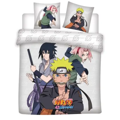 Naruto Shippuden - Trio - Duvet Cover 240X220Cm - '100% Polyester'