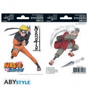 Naruto - Stickers - 16x11cm / 2 Sheets - Naruto/Jiraiya