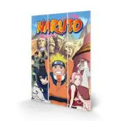 Naruto - The Hidden Leaf Village - Wood Print 20X29.5Cm