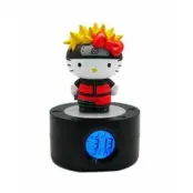 Naruto X Hello Kitty Led Light-Up Alarm Clock 18cm