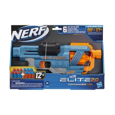 NERF Elite 2.0 Commander RD-6 - nerf -  Leksaksaffären