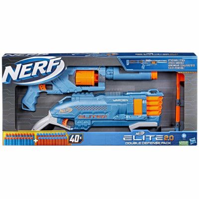 NERF Elite 2.0 Double Defense Pack - nerf -  Leksaksaffären