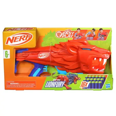 NERF Jr Wild Lionfury - nerf -  Leksaksaffären
