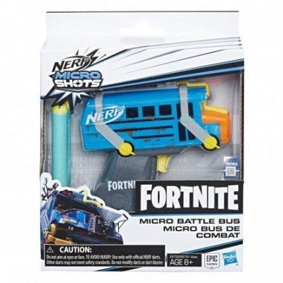 NERF Micro Shots Fortnite MICRO Battle Bus