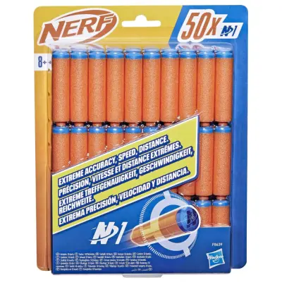NERF N-Series Dart Refill 50-pack - nerf -  Leksaksaffären