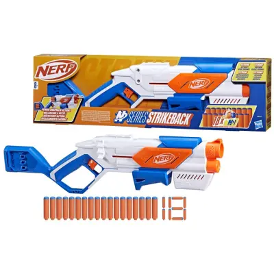 NERF N-Series Strikeback - nerf -  Leksaksaffären