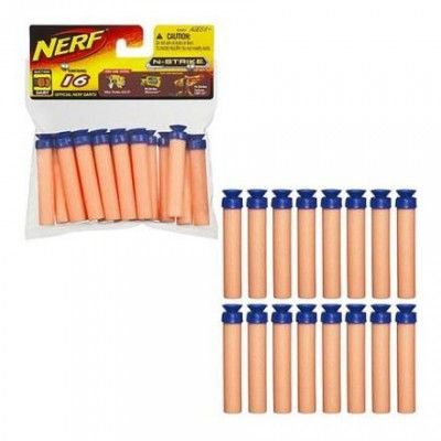 NERF Pilar med Sugpropp - 16-pack