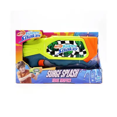 NERF Super Soaker Surge Splash Tidal Tropics - nerf -  Leksaksaffären