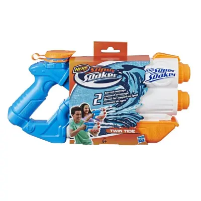 NERF Super Soaker Twin Tide - nerf -  Leksaksaffären