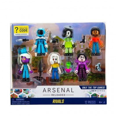 DEVSeries Figurpaket Roblox Arsenal Reloaded - Roblox: Arsenal Reloaded -  Leksaksaffären