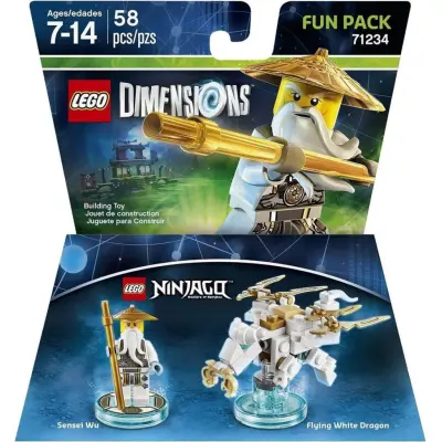 LEGO Dimensions Fun Pack - Sensei Wu White Ninja